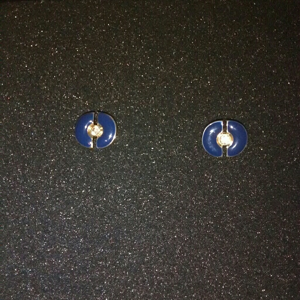 3/$40 Jewelmint Blue stud earrings